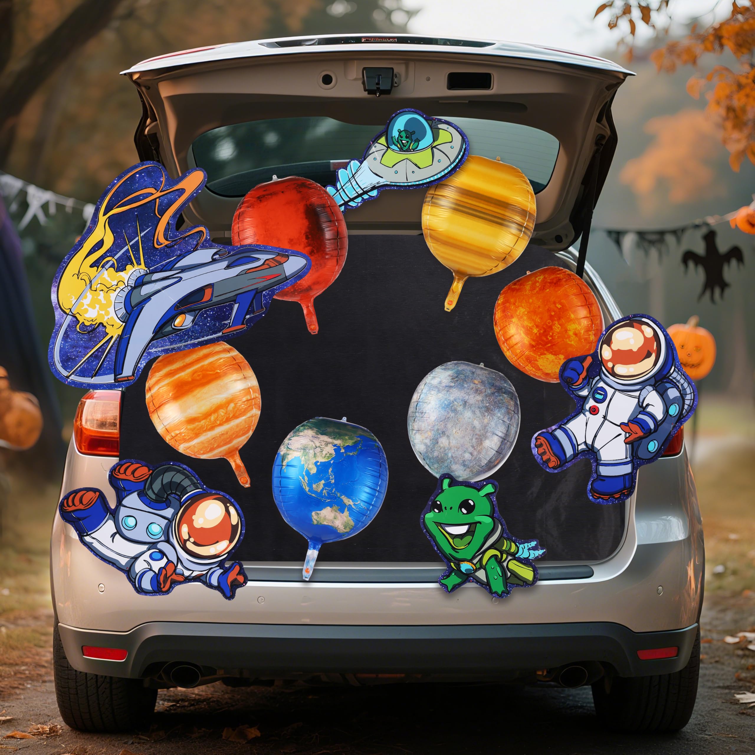 Halloween Space Theme Trunk or Treat Decorations Kit - Image 5