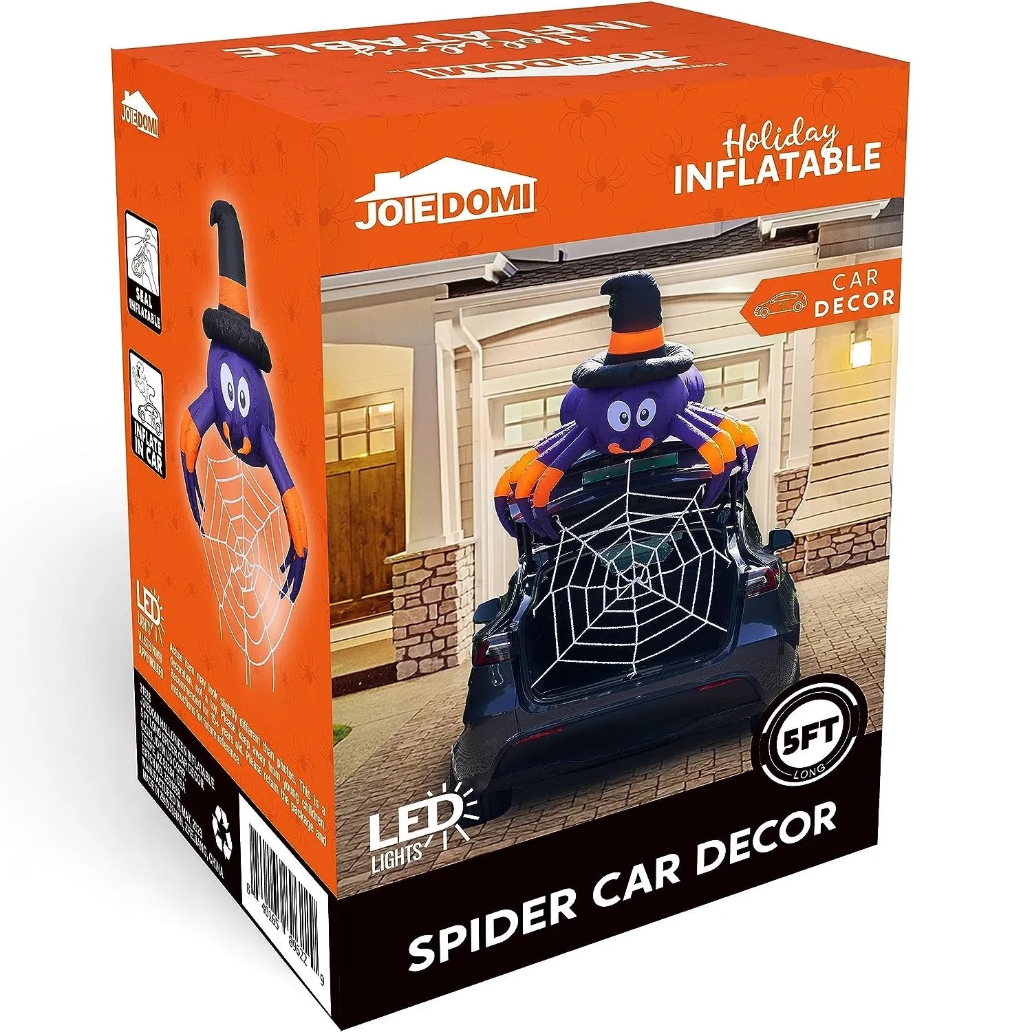 5ft Wide Spider Car Trunk Inflatable Decoration - Image 8