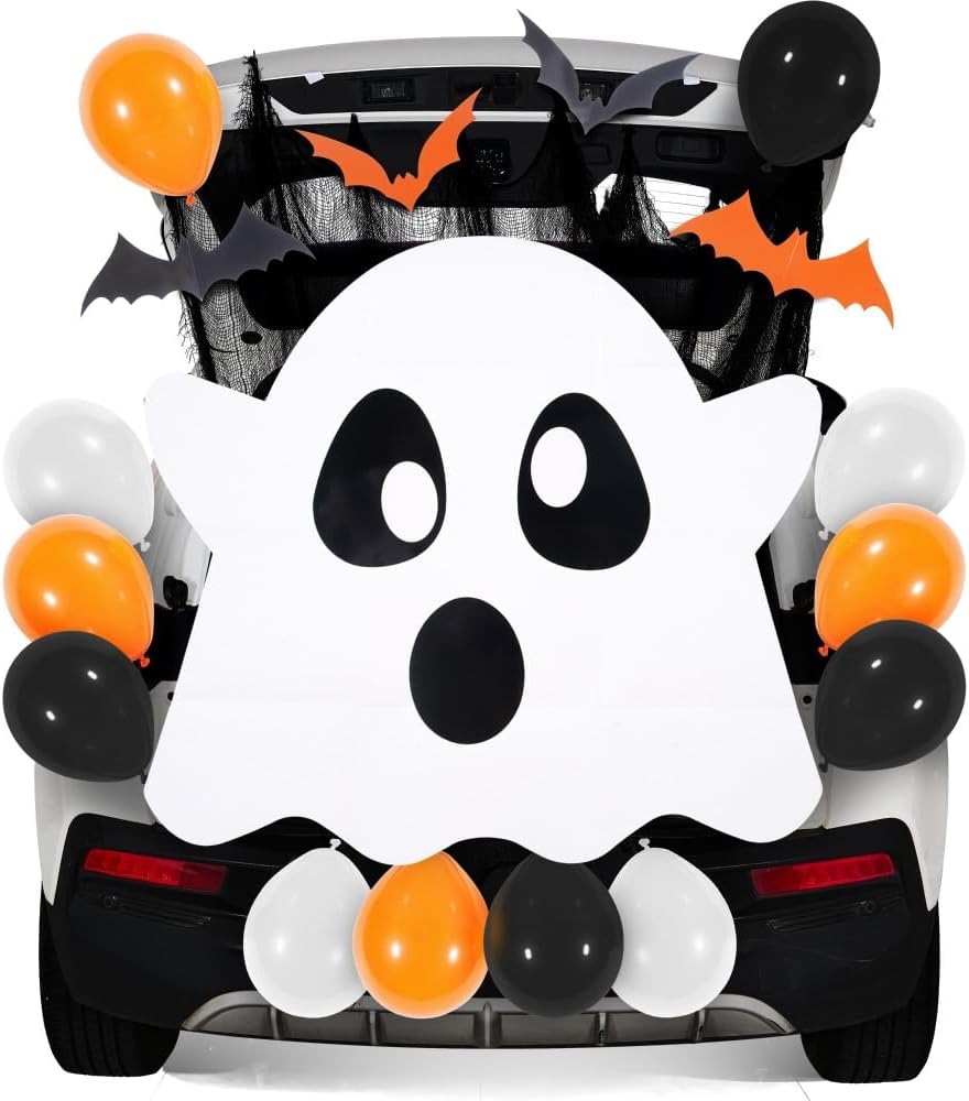 Halloween Trunk Or Treat Car Decorations Kit, Haunted House - Image 8