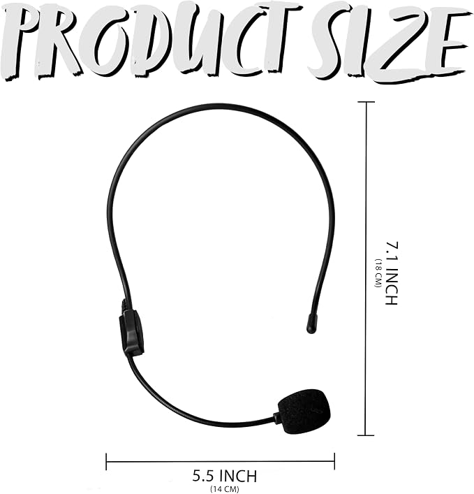 JOYIN Fake Microphone Headset - Rockstar Halloween Costume Prop - Image 5