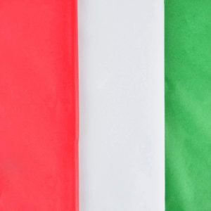 20in Holiday Tissue Paper Assortment (Red, Green & White), 360 Pcs