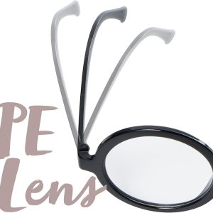 JOYIN Wizard Round Glasses - Black Circle Halloween Costume Accessory