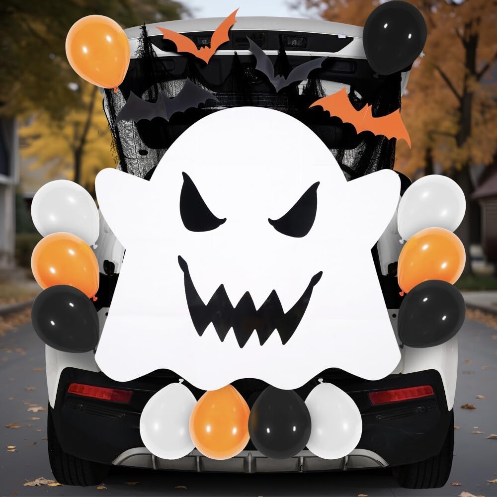 Halloween Trunk Or Treat Car Decorations Kit, Haunted House - Image 4