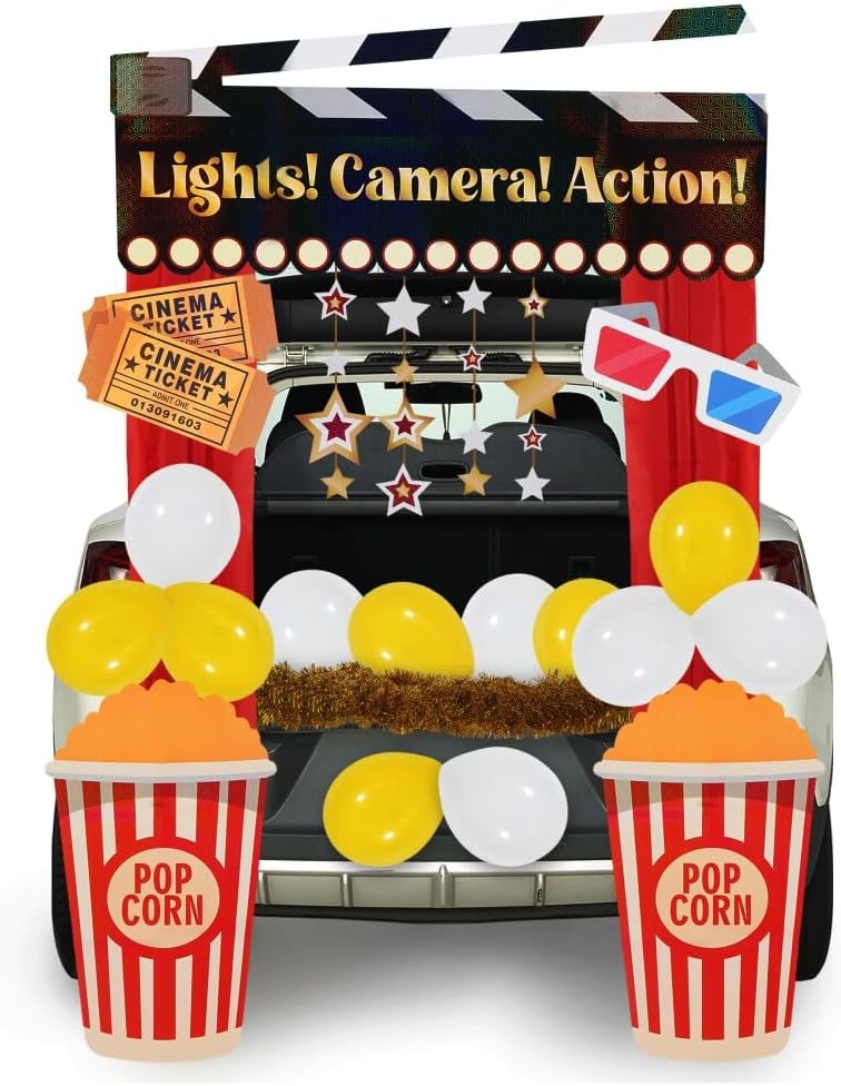 Trunk or Treat Cinema Car Decoration Kit - Image 7