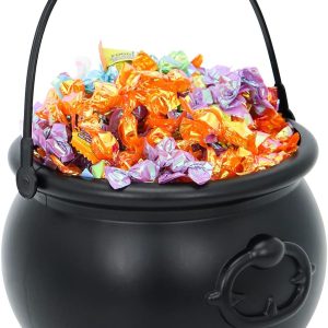 Large Halloween Black Cauldron