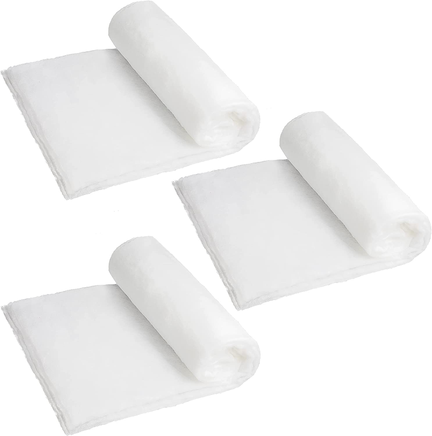 Christmas Snow Blanket Roll, 3 Pcs