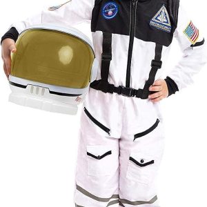 JOYIN Toddler Astronaut Costume with Helmet - Kids Halloween Space Suit