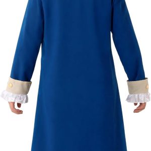 JOYIN Kids George Washington Costume - Colonial Halloween Outfit with Wig & Hat