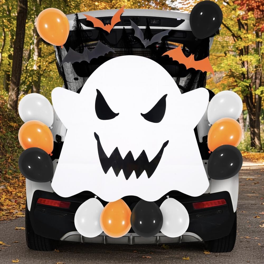 Halloween Trunk Or Treat Car Decorations Kit, Haunted House - Image 2