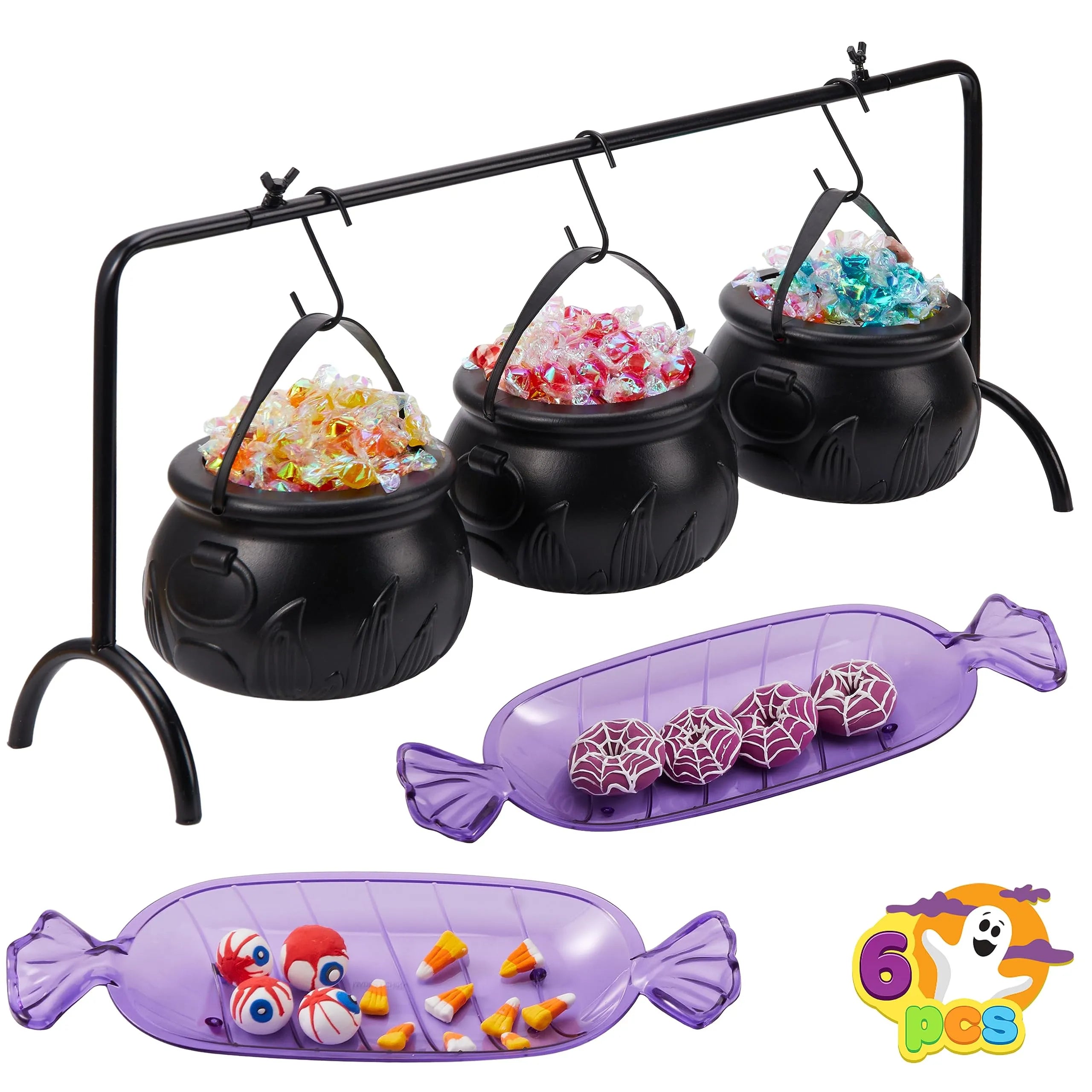 6Pcs Halloween Party Decoration Set