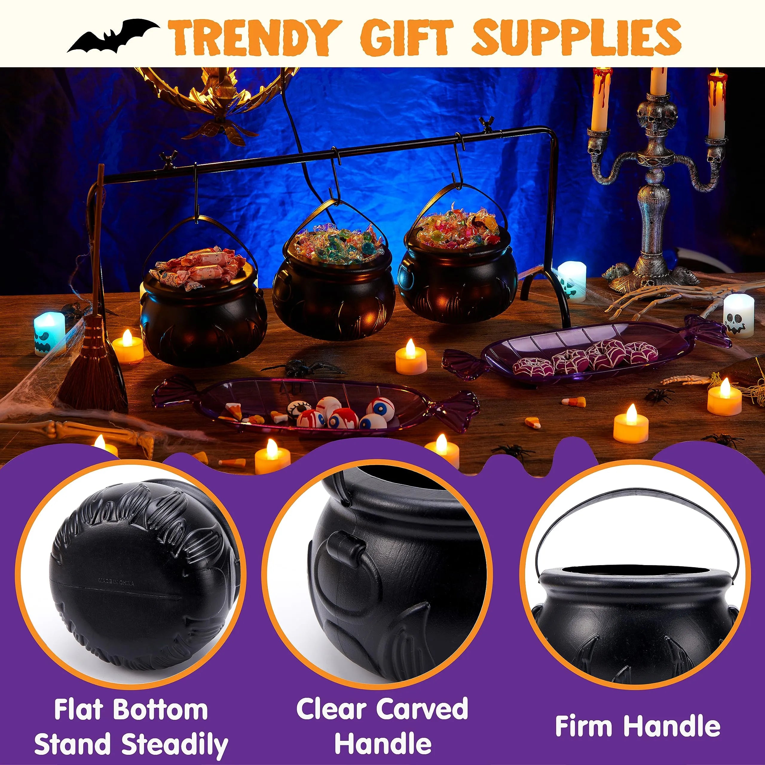 6Pcs Halloween Party Decoration Set - Image 3