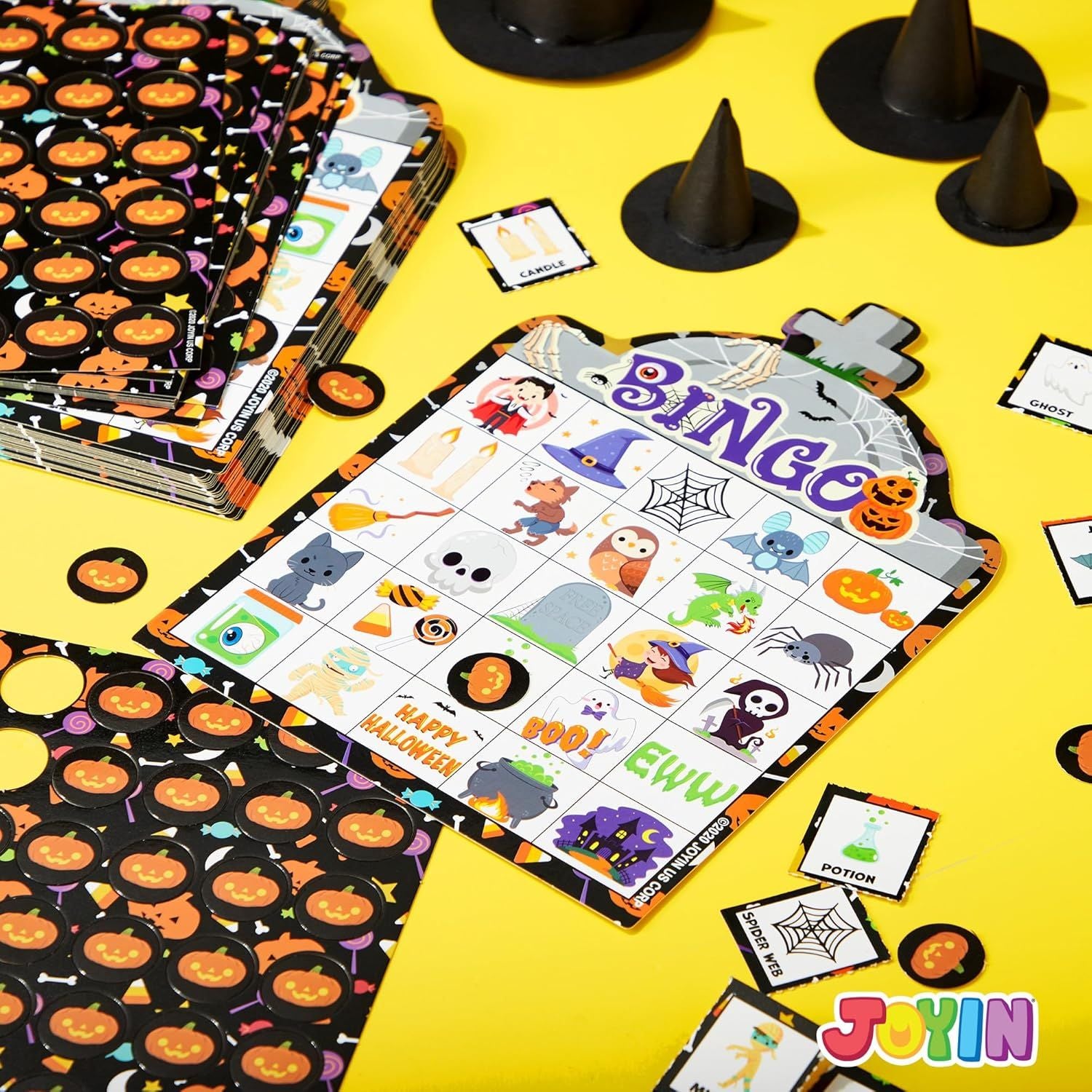 28pcs Halloween Bingo Card Game - Image 6