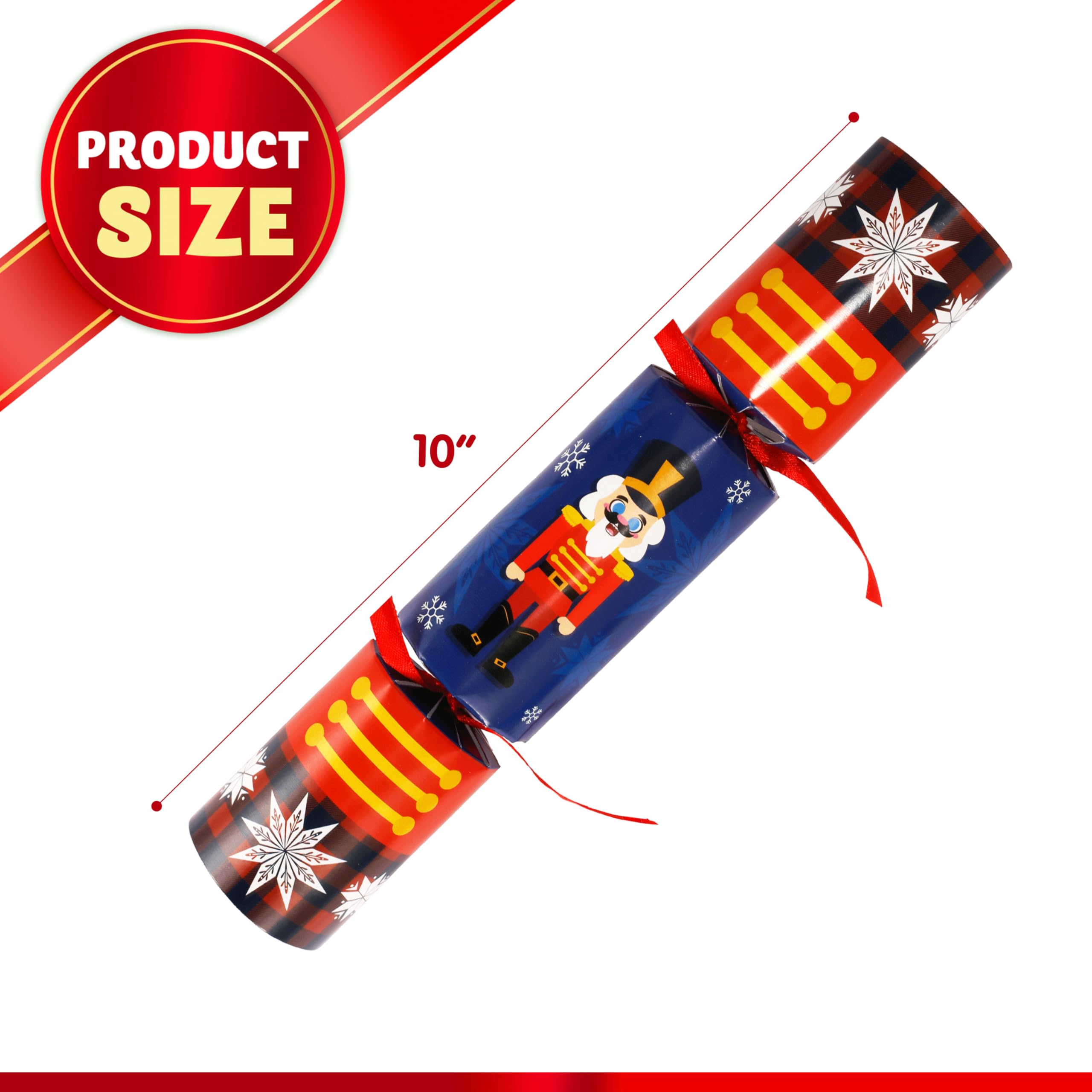 Christmas Party Table Favors (Nutcrackers), 8 Pack - Image 6