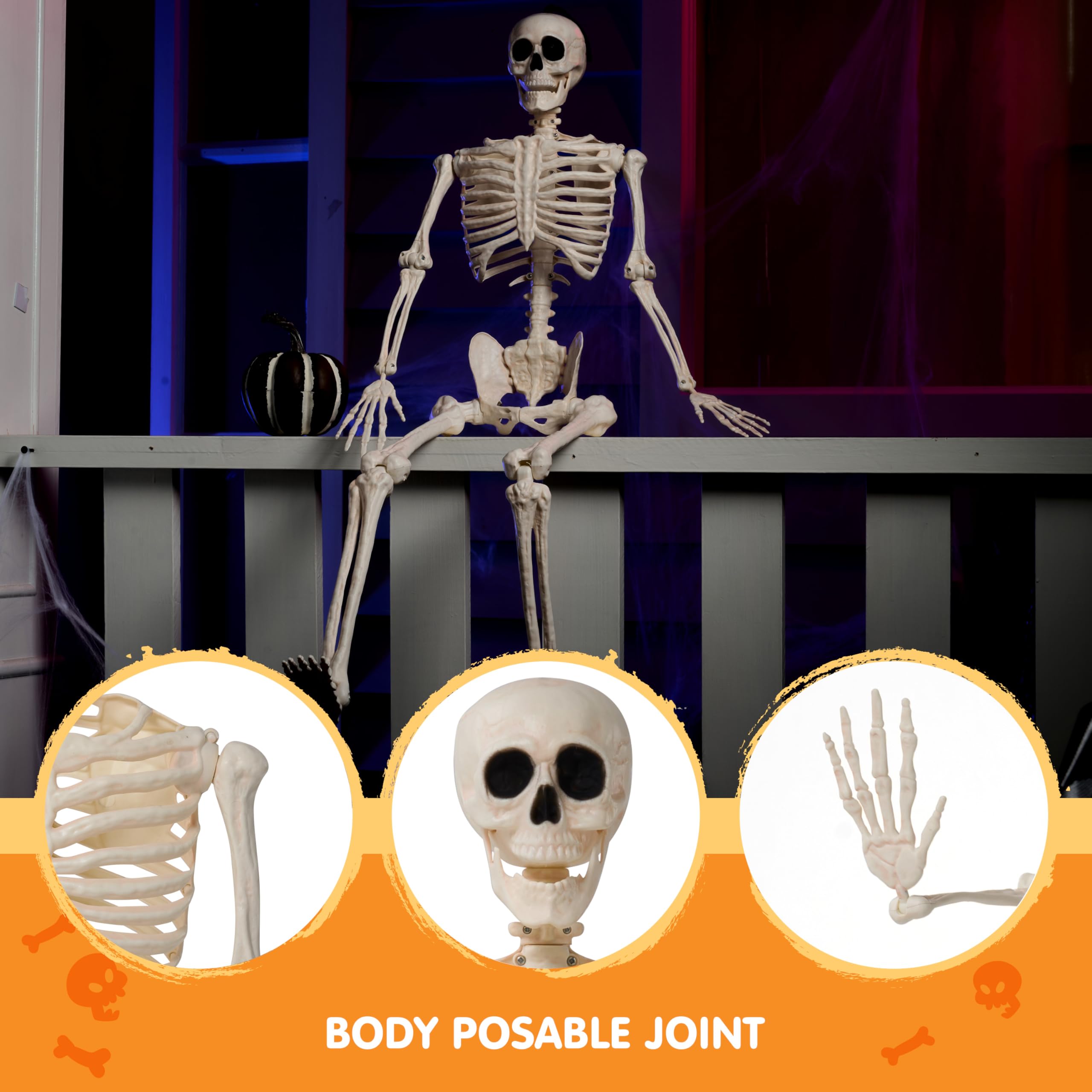 36 Halloween Skeleton Decor - Image 6