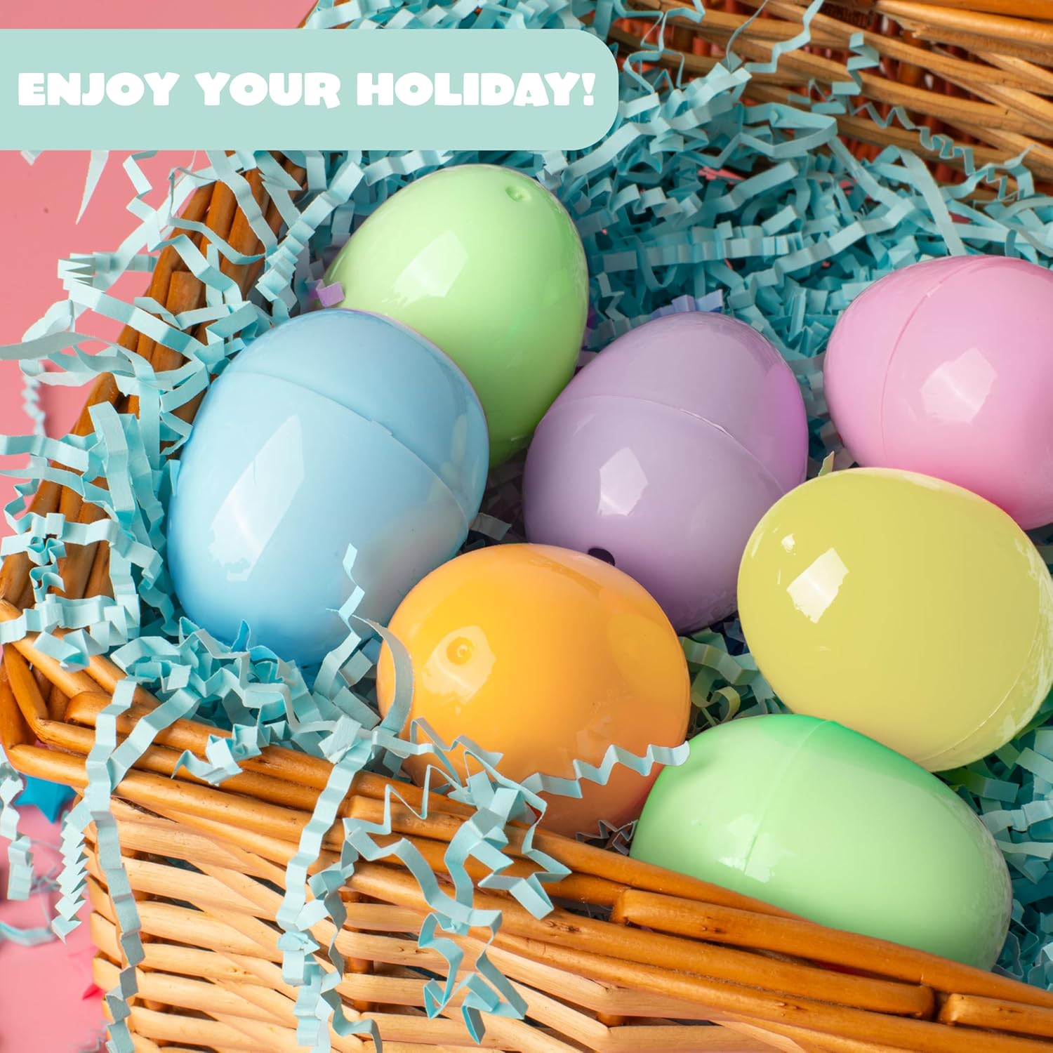 25PCS Pastel Easter Eggshell Bulks for Easter Hunt - Image 6