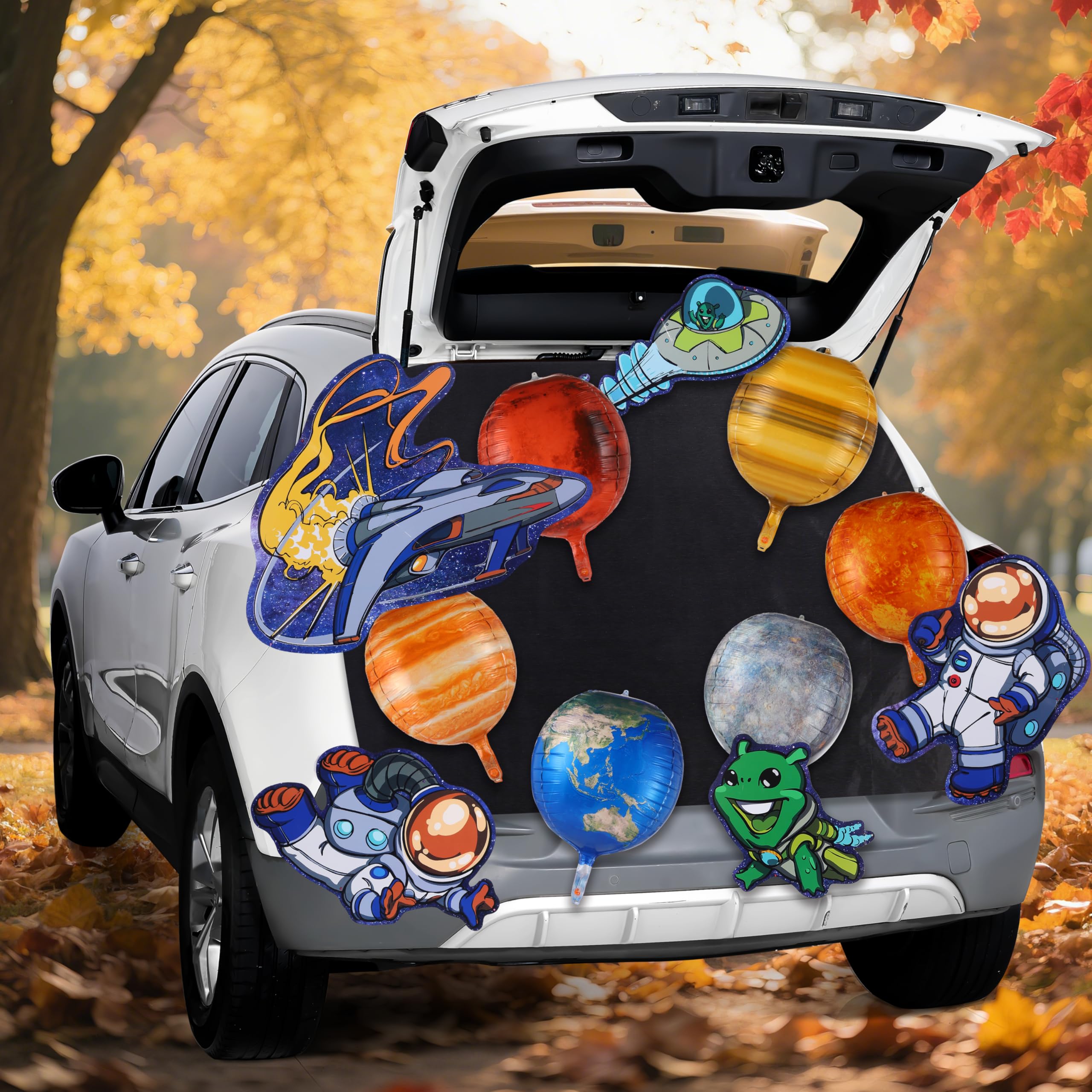 Halloween Space Theme Trunk or Treat Decorations Kit - Image 6
