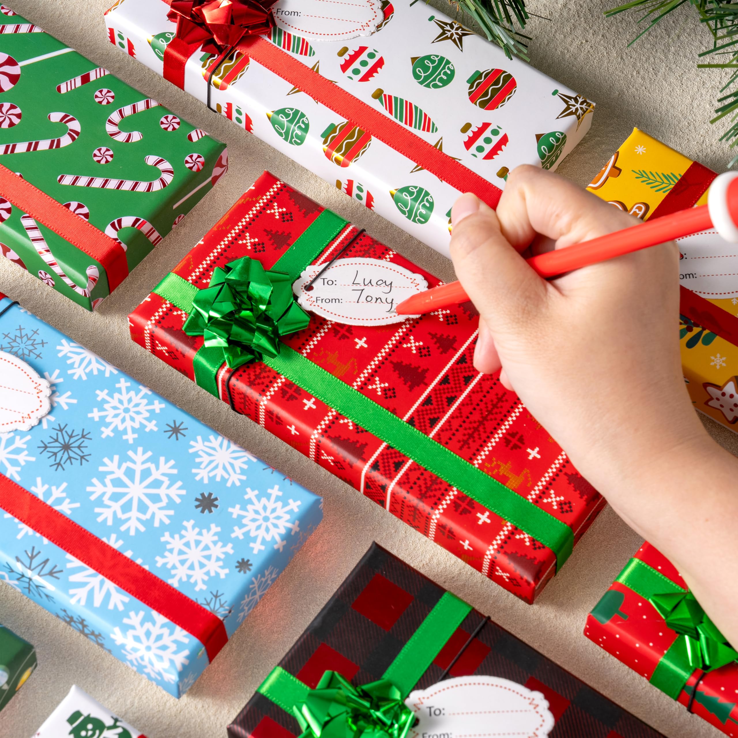 9Pcs Gift Card Box Holder Christmas - Image 6