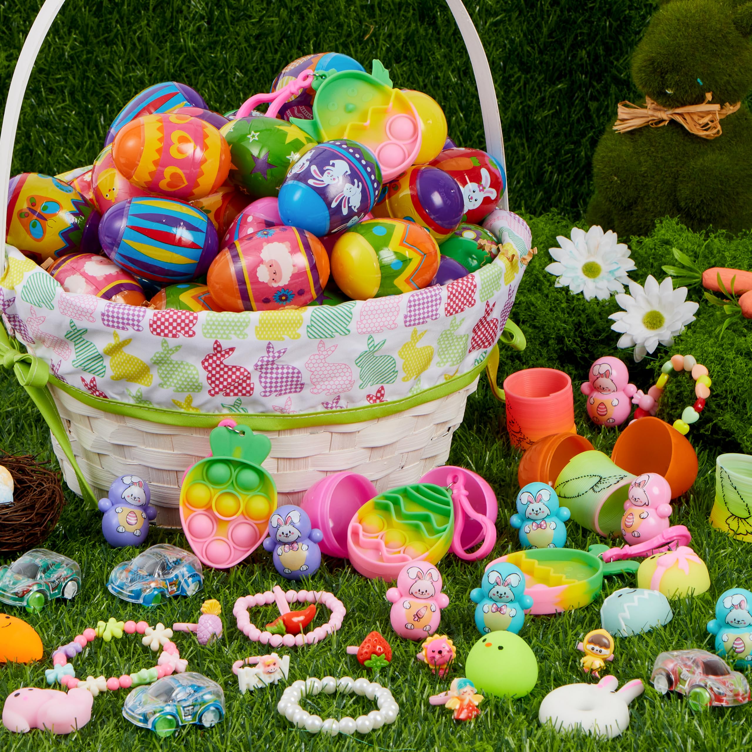 36 Pcs Prefilled Easter Eggs with Assorted Toys - Image 6