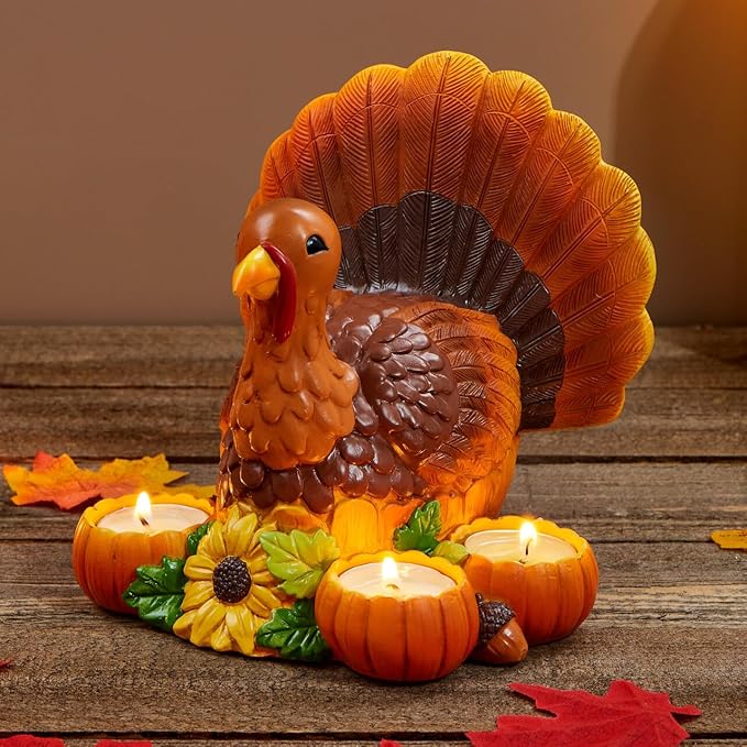 Thanksgiving Turkey Candle Holders - Image 6