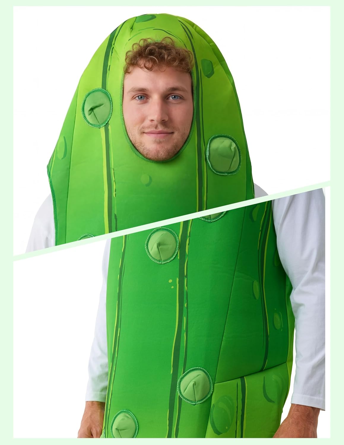 JOYIN Adult Unisex Pickle Food Halloween Costume - Image 5