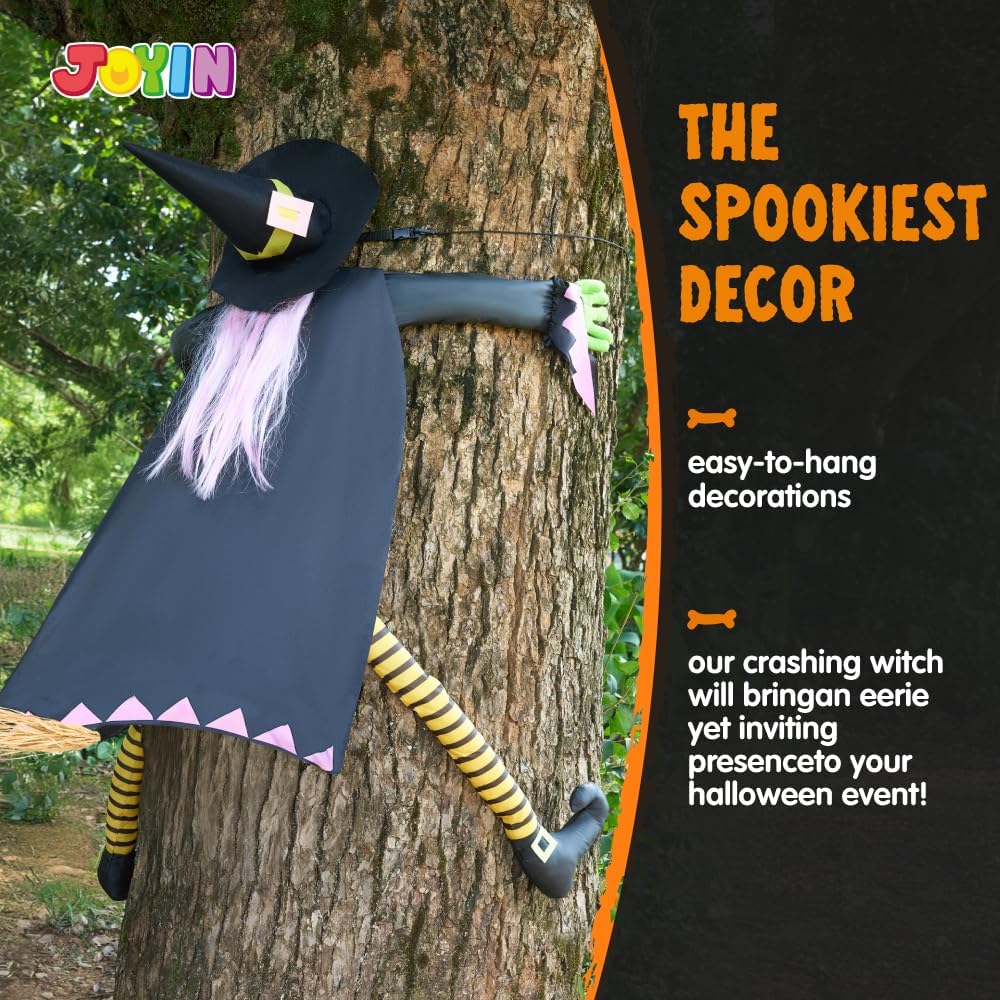 60 Halloween Crashing Witch Decorations - Image 5
