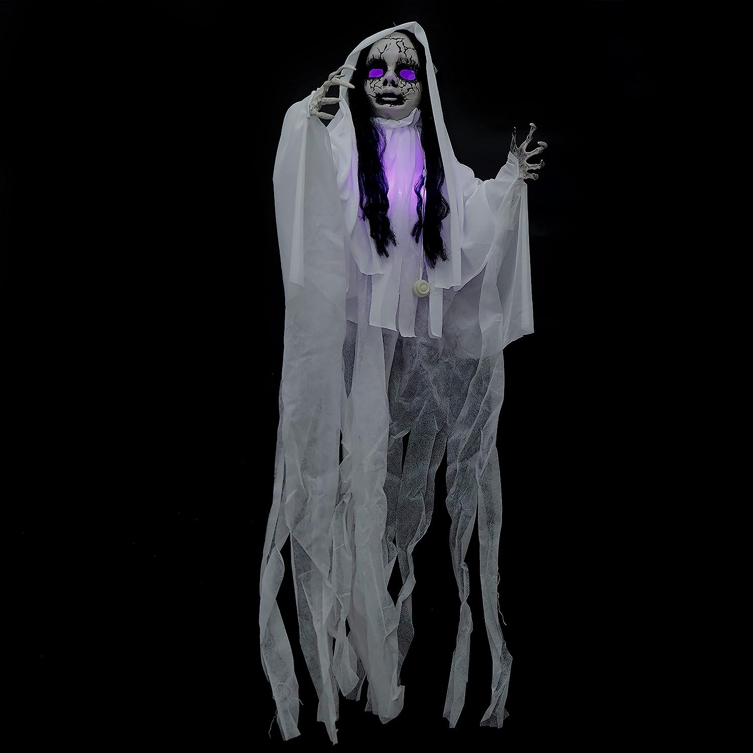 43in Ghost Girl with Light-up Head - Image 6