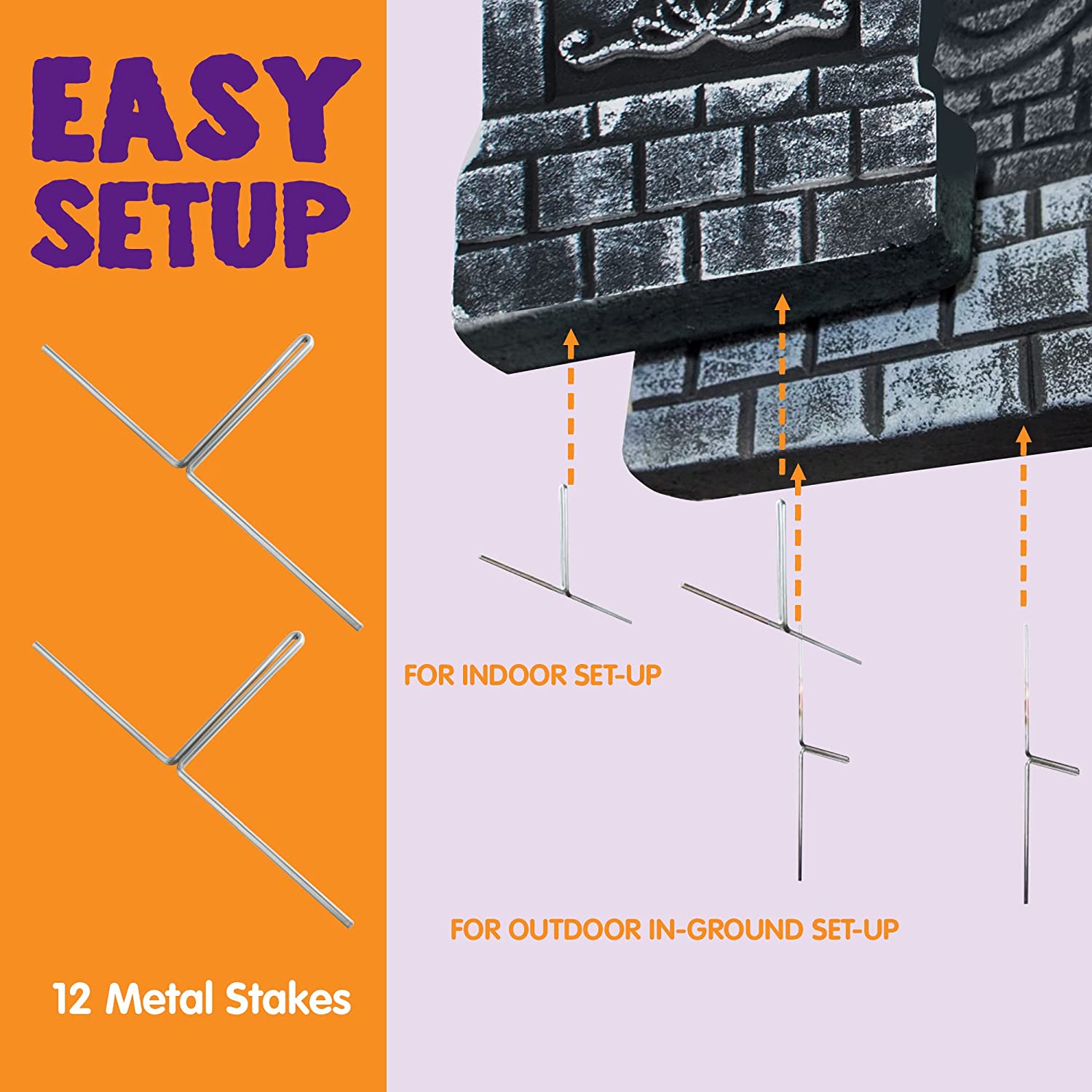 5-pack Realistic Foam Tombstones And Stands - Image 4