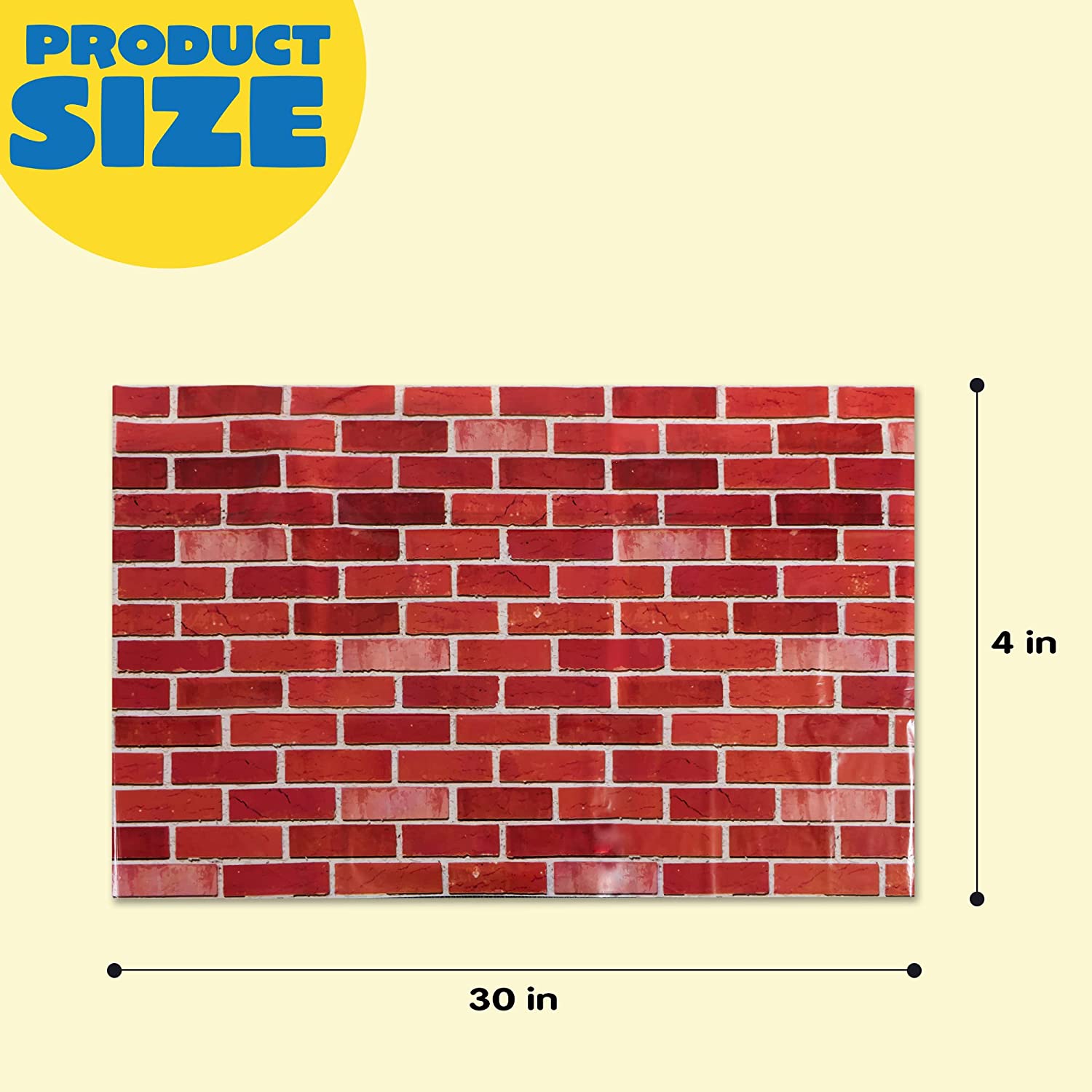 30 Ft Brick Wall Backdrop - Image 5