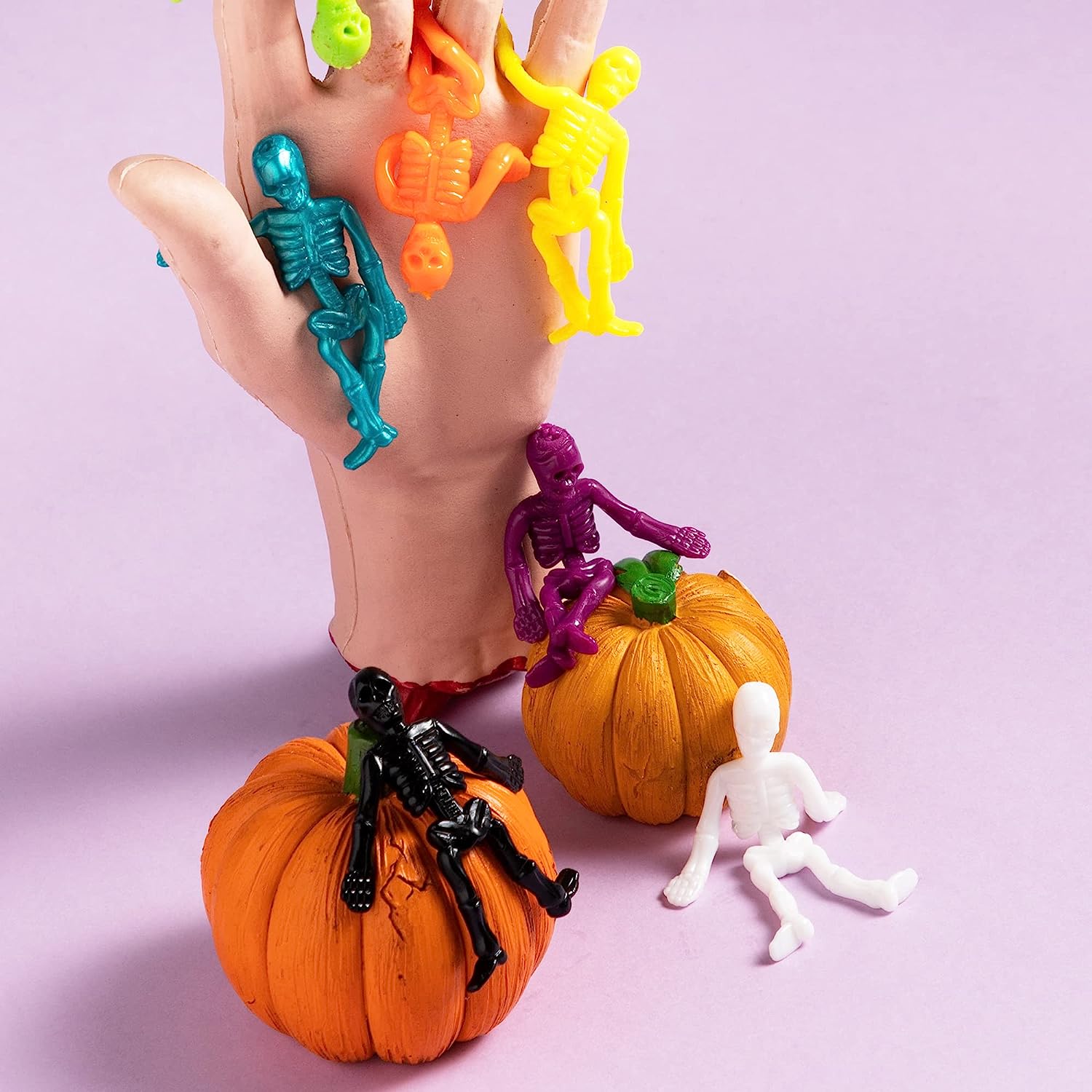 Halloween Stretchy Skeletons 108 Pcs - Image 6