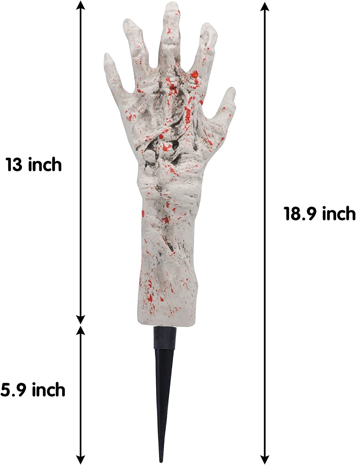 13in White Zombie Arm Stakes - Image 4