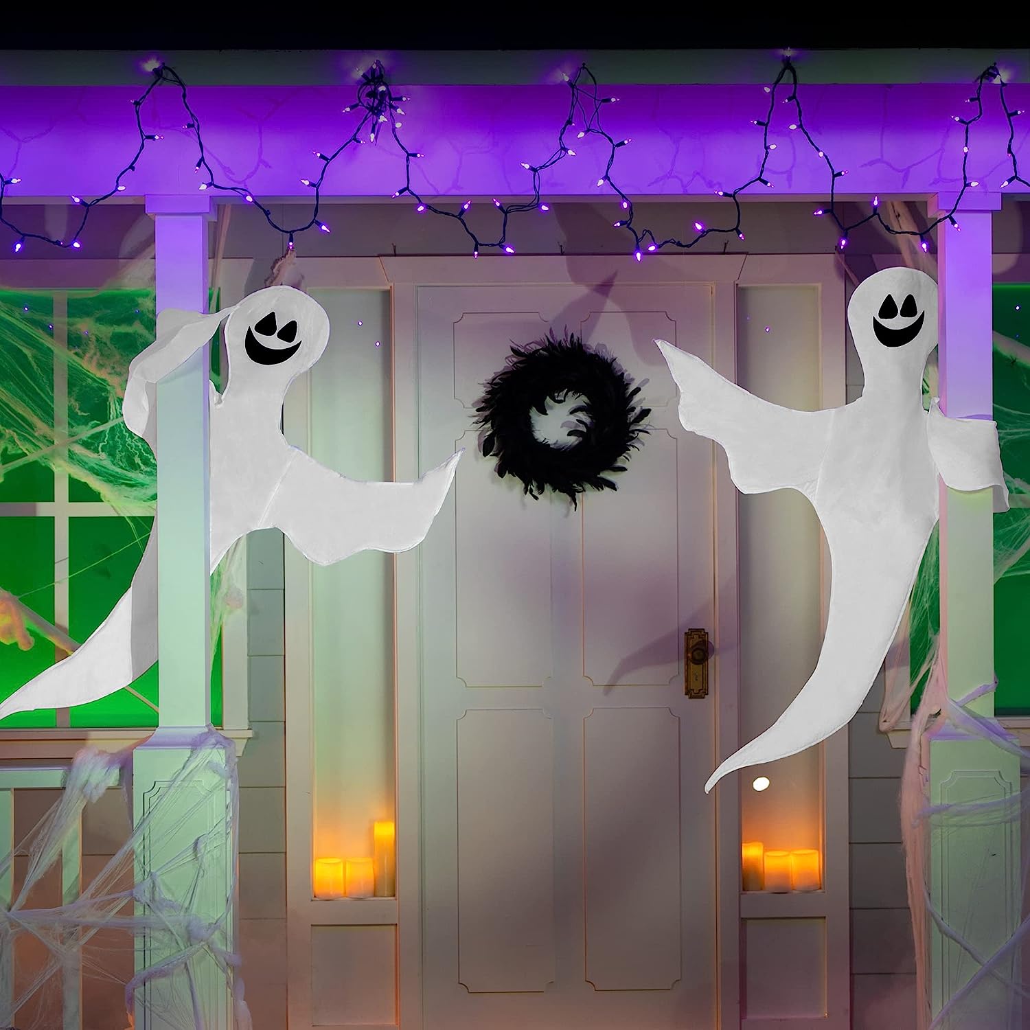 2 Tree Wrap Decoration Ghost (Smile) - Image 6