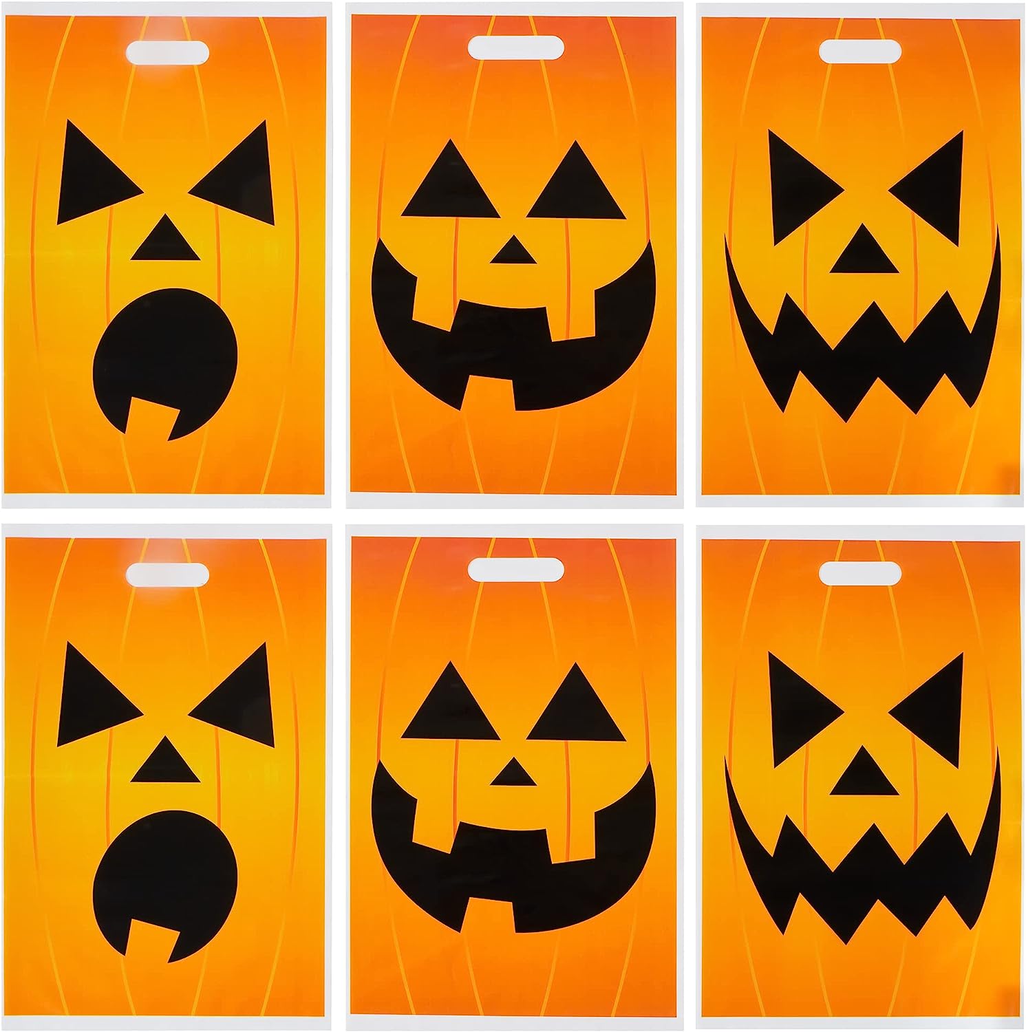 Halloween Jack O Lantern Trick Or Treat Bags, 72-pack - Image 9