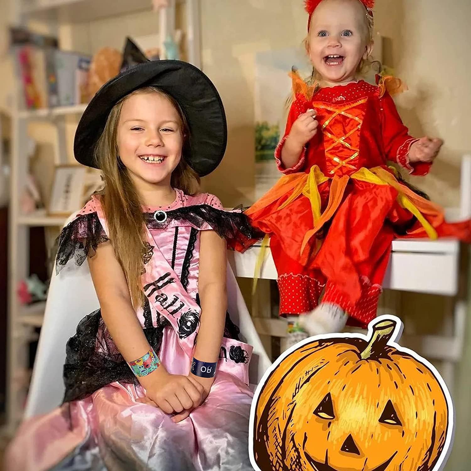 Halloween Themed Slap Bracelets, 72 Pcs - Image 10