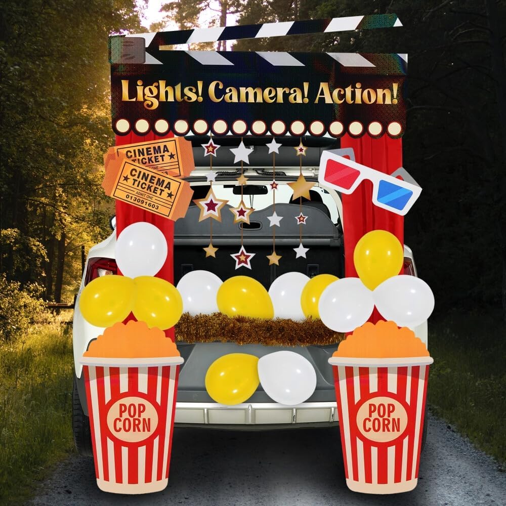 Trunk or Treat Cinema Car Decoration Kit - Image 6