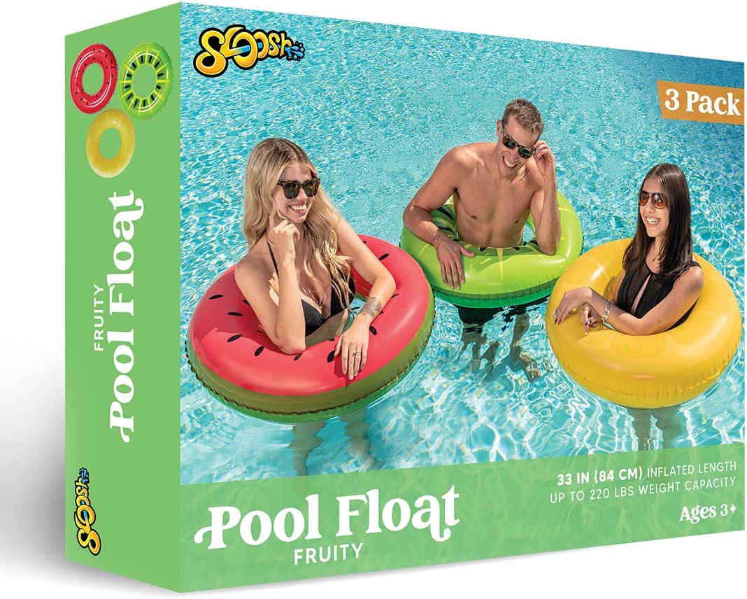 SLOOSH - 32.5in Fruity Swim Rings, 3 Pcs - Image 7
