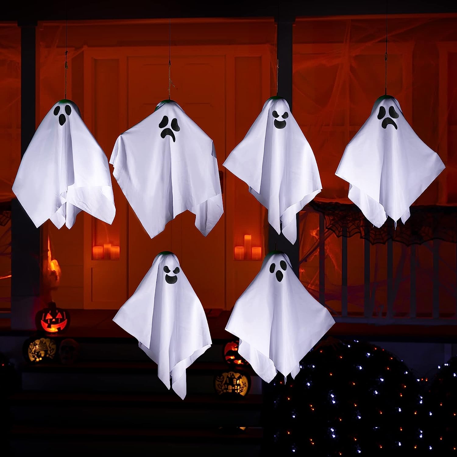 6 Pcs White Ghost 19.6in - Image 7