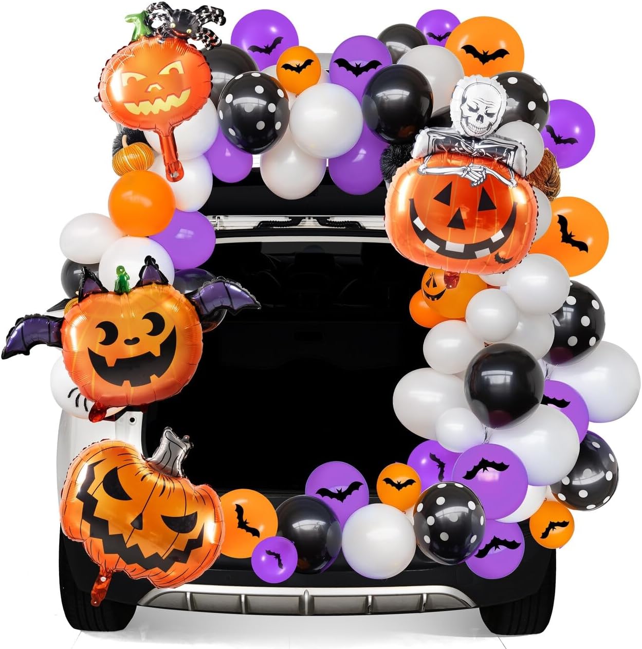 Halloween Trunk or Treat Car Pumpkin Decoration Kit - Image 7