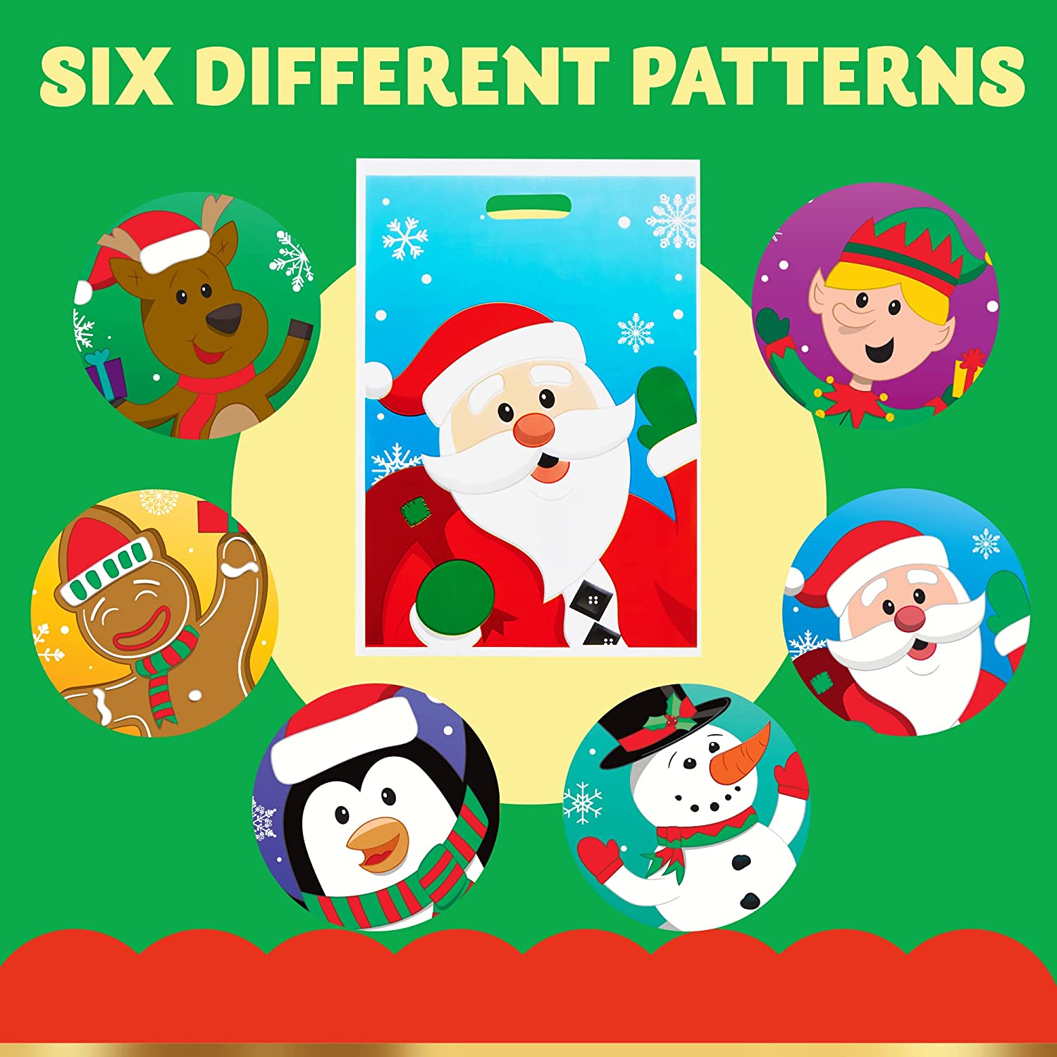 72 Piece Christmas Holiday Bags - Image 3