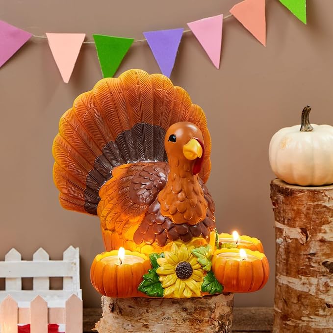 Thanksgiving Turkey Candle Holders - Image 5