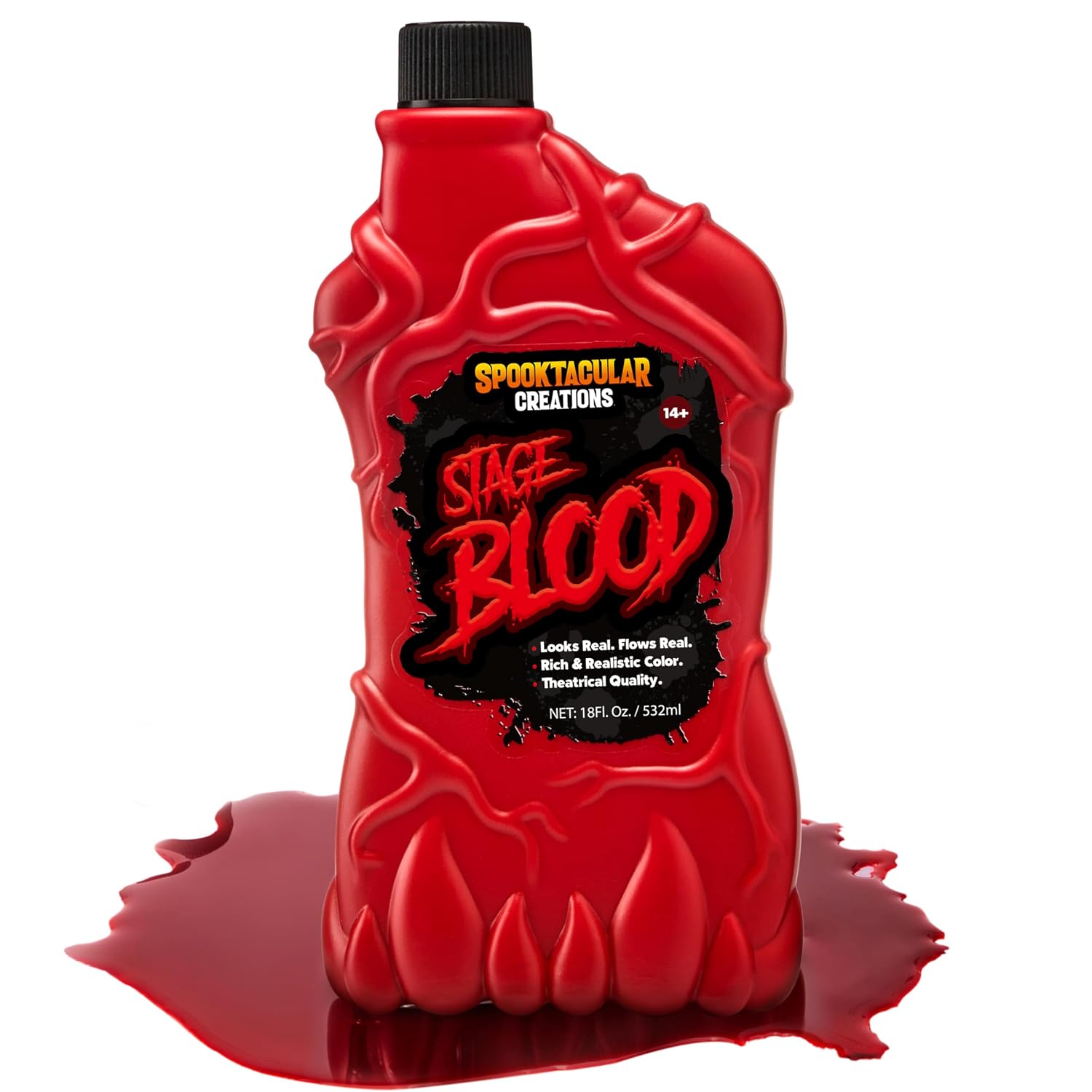 JOYIN 18 oz Stage Blood Prop - Fake Blood for Zombie & Monster Makeup