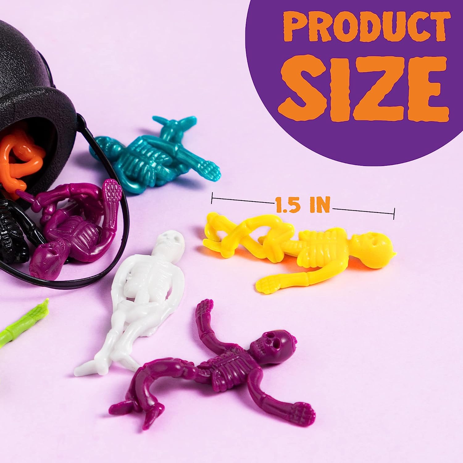 Halloween Stretchy Skeletons 108 Pcs - Image 7