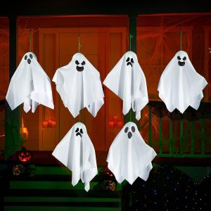 6 Pcs White Ghost 19.6in