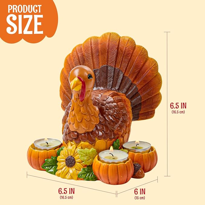 Thanksgiving Turkey Candle Holders - Image 4