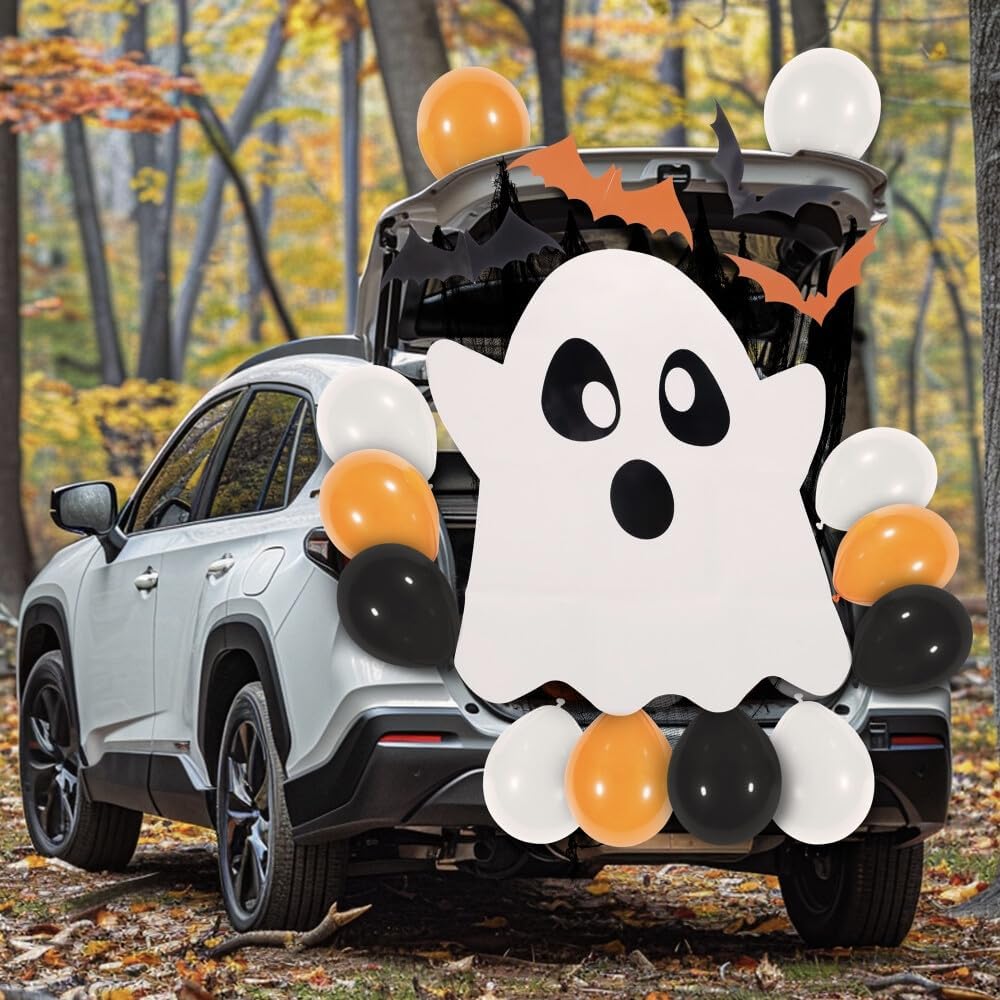 Halloween Trunk Or Treat Car Decorations Kit, Haunted House - Image 3