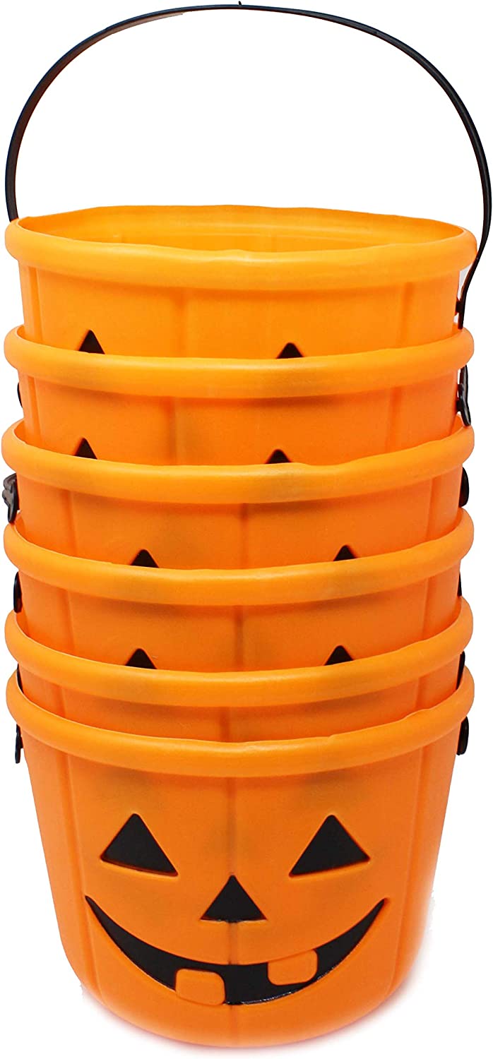 6-pack Trick Or Treat Pumpkin Buckets - Image 7