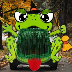 Trunk Or Treat Car Decorations Kit, Frog Decor
