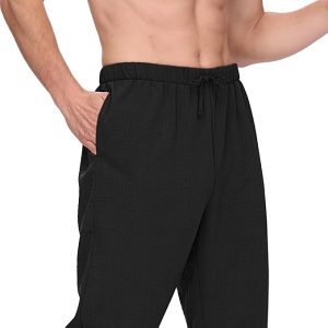 JOYIN Mens Ankle Banded Pirate Pants - Halloween Costume Bottom