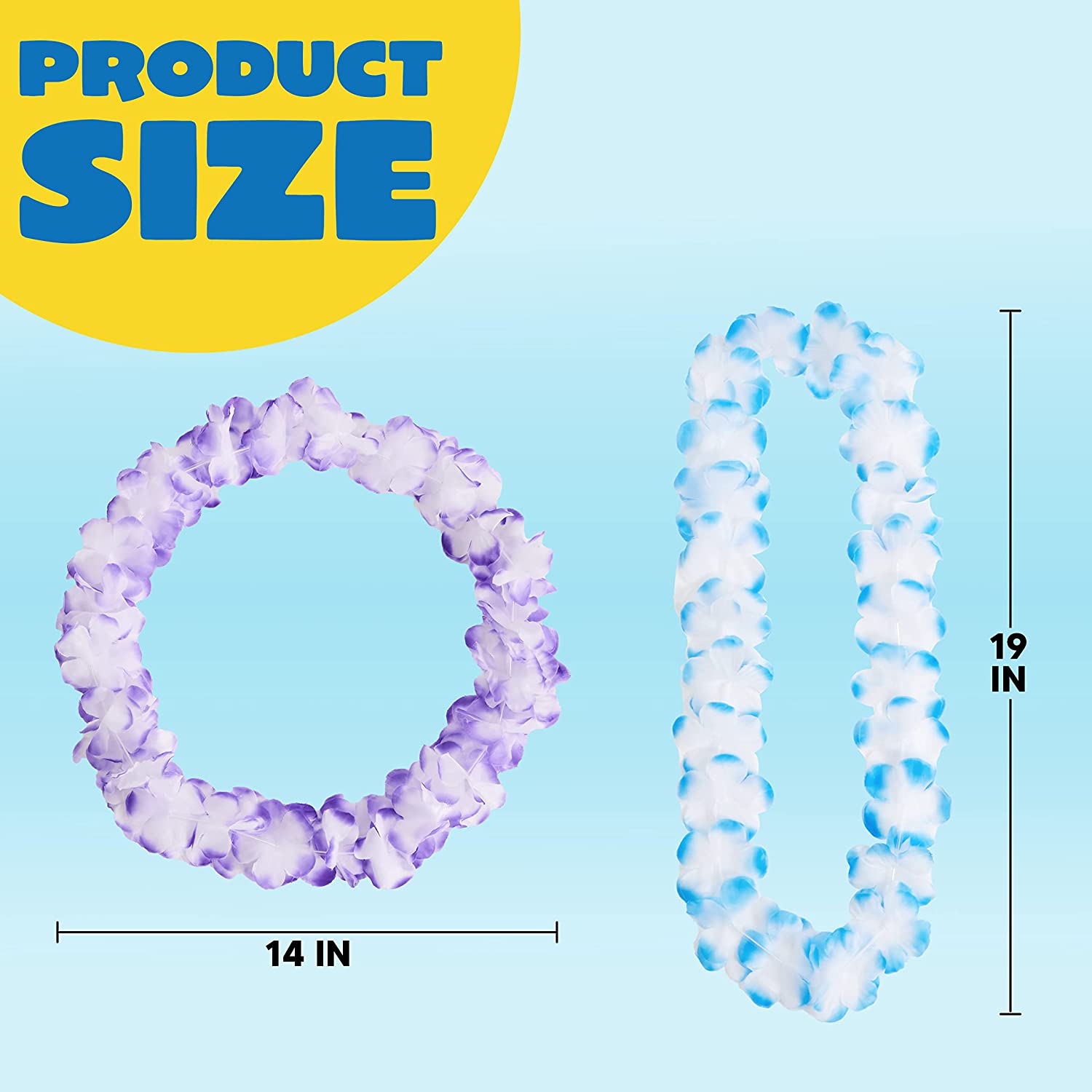 120Pcs Hawaiian Colorful Tropical Flower Leis Necklaces for Kids Adults - Image 4