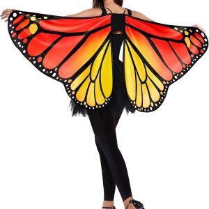 JOYIN Halloween Monarch Butterfly Wings for Women