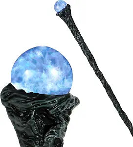 JOYIN LED Wizard Staff - Light Up Your Halloween Magic